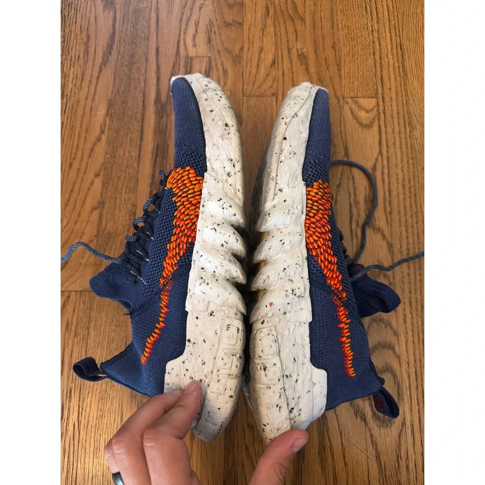 Nike Space Hippie 01 Midnight Navy Orange Sneakers Knicks Mens 11